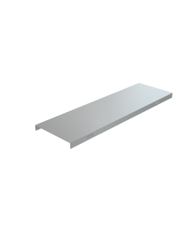 Крышка на вертикальный Т-ответвитель переходник 300-400 мм с разворотом трассы на 90 гр. (нижняя часть больше исходной) КМ-Профиль (KTDPV300-400) в Ижевске Аксессуары для лотков Pintop.ru