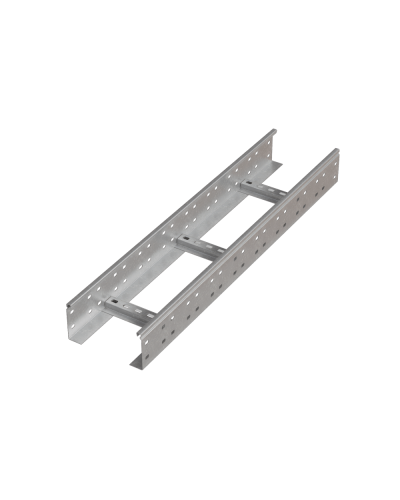 Лоток лестничный 100х500х1,2 L2000 мм INOX304 N КМ-Профиль (LL100-500-1.2-2000 INOX304 N) в Ижевске Кабельные лотки Pintop.ru