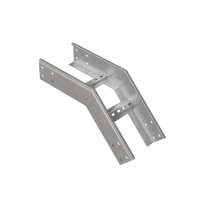 Угол лестничный вертикальный внешний 45 гр. 100х300х1,2 мм INOX304 N КМ-Профиль (LVL45-100-300-1.2 INOX304 N)