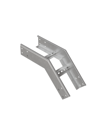 Угол лестничный вертикальный внешний 45 гр. 100х300х1,2 мм INOX304 N КМ-Профиль (LVL45-100-300-1.2 INOX304 N) в Ижевске Аксессуары для лотков Pintop.ru