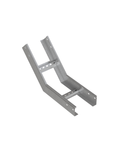 Угол лестничный вертикальный внутренний 45 гр. 80х500х1,5 мм HD85 N КМ-профиль (LNL45-80-500-1.5 HD85 N) в Ижевске Аксессуары для лотков Pintop.ru