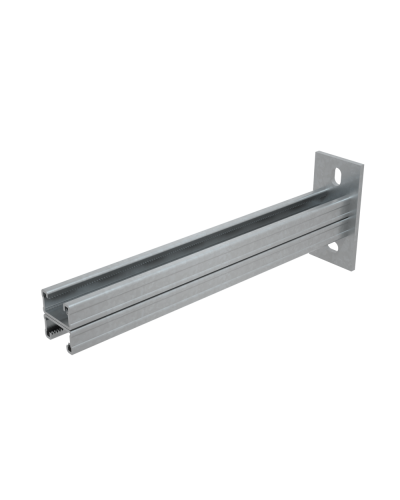 Страт-консоль двойная усиленная 41х21 L100 s:2,5 мм HD КМ-Профиль (2KSSU21-100 HD) в Ижевске Аксессуары для лотков Pintop.ru