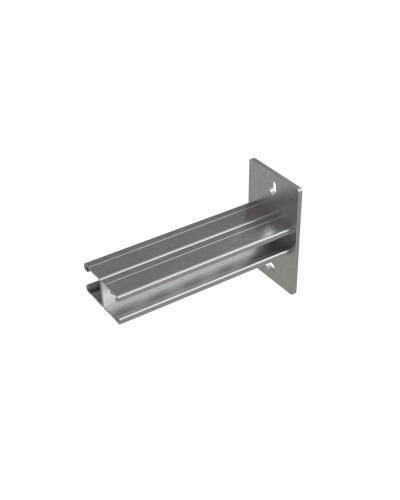 Страт-консоль двойная усиленная развернутая 41х41 L150 s:2,5 мм КМ-профиль (2KSSUR41-150) в Ижевске Аксессуары для лотков Pintop.ru