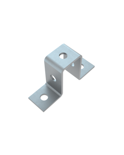 Прямоугольная скоба для страт-профиля 41х72 мм КМ-профиль (PS41-72) в Ижевске Держатели, клипсы, скобы Pintop.ru