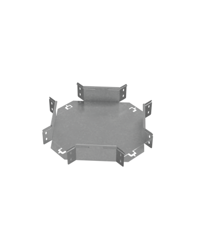 Х-разветвитель 80х150 мм ПЛЮС HD85 КМ-профиль (XDplus80-150 HD85) в Ижевске Аксессуары для лотков Pintop.ru