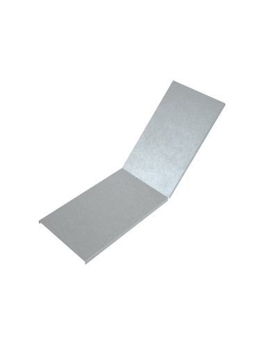 Крышка лестничного вертикального внутреннего угла 45 гр. 700 мм HD85 КМ-профиль (KLNL45-700 HD85) в Ижевске Аксессуары для лотков Pintop.ru