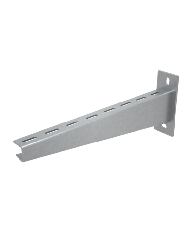 Консоль сварная усиленная тяжелая 400 мм INOX304 КМ-Профиль (KSUT400 INOX304) в Ижевске Аксессуары для лотков Pintop.ru