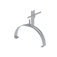 Держатель зажимной для фигурного конька для прутка Ø 5-8 мм TD КМ-Профиль (DFKZ-D5-8 TD)