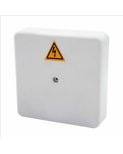 Коробка распределительная огнестойкая КРОПС-П2, IP41, габаритные размеры 100х100х44 мм, для кабелей сечением до 6 мм2, 4 клеммы КМ-Профиль (FRJB-KM-P2-6-04-КРОПС-G-IP41) в Ижевске Распределительные коробки Pintop.ru