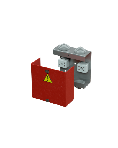 Коробка распределительная огнестойкая КРОПС, IP41, габаритные размеры 80х80х35 мм, для кабелей сечением до 4 мм2, 6 клемм КМ-Профиль (FRJB-KM-ST1-4-06-КРОПС-IP41) в Ижевске Распределительные коробки Pintop.ru