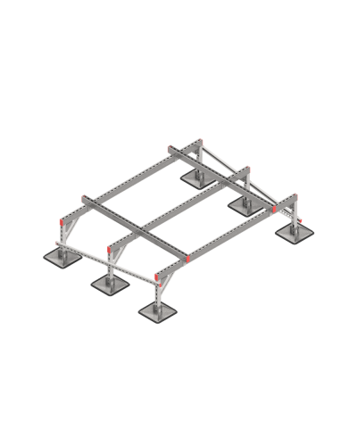 Опорная конструкция для установки оборудования TECHNORAPTOR STEELFOOT 2000х1500 тип 1 КМ-профиль (KM-TR-STF-SSEI-2000-1500-1) в Ижевске Системы видеонаблюдения Pintop.ru