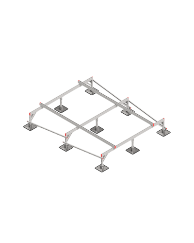 Опорная конструкция для установки оборудования TECHNORAPTOR STEELFOOT 2500х3000 тип 1 КМ-профиль (KM-TR-STF-SSEI-2500-3000-1) в Ижевске Системы видеонаблюдения Pintop.ru