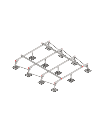 Опорная конструкция для установки оборудования TECHNORAPTOR STEELFOOT 2500х3000 тип 2 КМ-профиль (KM-TR-STF-SSEI-2500-3000-2) в Ижевске Системы видеонаблюдения Pintop.ru