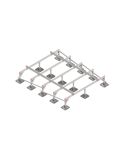 Опорная конструкция для установки оборудования TECHNORAPTOR STEELFOOT 2500х3000 тип 3 КМ-профиль (KM-TR-STF-SSEI-2500-3000-3) в Ижевске Системы видеонаблюдения Pintop.ru