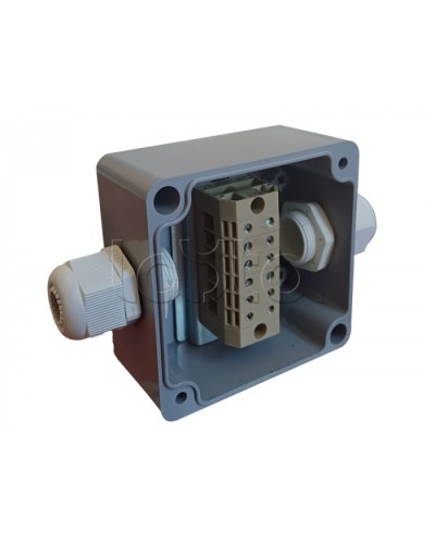 Коробка пылевлагонепроницаемая клеммная G366 А К 10 мм2 АЯКС IP66/IP65, 82x80x55 Магнито-контакт в Ижевске Распределительные коробки Pintop.ru