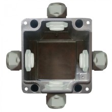 Металлическая коробка соединительная Магнито-контакт МКС 4В «МОРОЗ» IP66/IP68