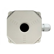 Монтажная коробка Магнито-контакт"МК+Видео" Белая с гермовводом