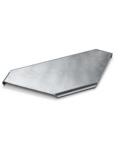 Крышка плоского угла 45° 100x15 (0,7) ПожТехКабель (550-002) в Ижевске Аксессуары для лотков Pintop.ru