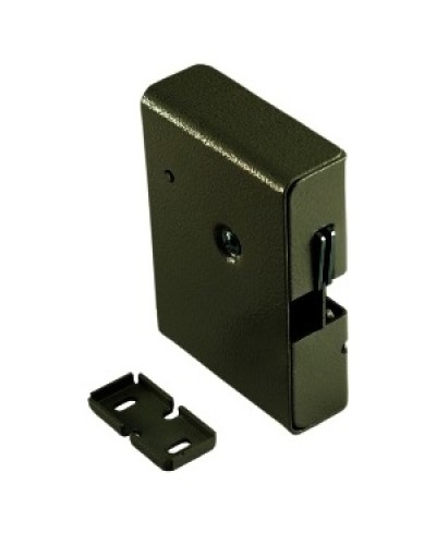 Замок электромеханический с толкателем и датчиком положения двери Promix-SM308.10.1 (черный) в Ижевске Электромеханические замки Pintop.ru