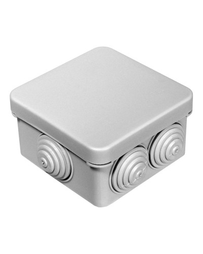 Коробка распред. 40-0210-9005м для о/п безгалогенная (HF) черная 80х80х40 (8шт/уп) Промрукав (40-0210-9005м) в Ижевске Распределительные коробки Pintop.ru