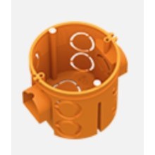 Коробка установочная углубленная стойкая к горению (ПВ-2) 64х60 (140шт/кор) Промрукав (80-0510-2С)