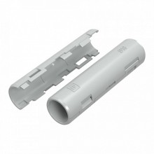 Муфта разборная d20 мм атмосферостойкая серая (70шт/840шт уп/кор) Промрукав (PR13.0410)