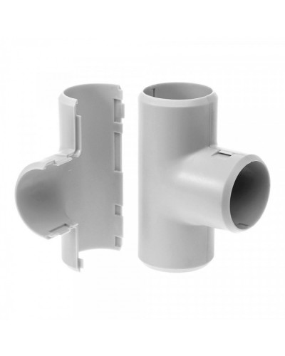 Тройник разборный д20 (50 шт/уп/) Промрукав PR.07320 в Ижевске Повороты, муфты, тройники Pintop.ru