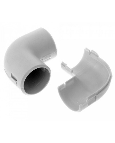 Соединитель угловой разборный д25 (5шт/300шт уп/кор) Промрукав (PR.07525м) в Ижевске Повороты, муфты, тройники Pintop.ru