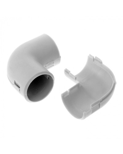 Соединитель угловой разборный д32 (30 шт/уп/) Промрукав PR.07532 в Ижевске Повороты, муфты, тройники Pintop.ru