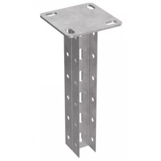 Стойка двойная потолочная для средних нагрузок 35х30х800 пятка 120х120 Промрукав (PR08.2894)