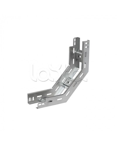 Угол вертикальный внутренний 90 градусов лестничный 400х150 (1,2 мм) Промрукав (PR08.5343) в Ижевске Аксессуары для лотков Pintop.ru