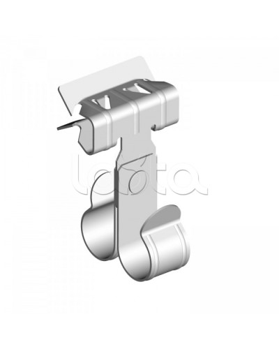 Зажим балочный 15-20 мм под трубу 20 мм двойной Промрукав (PR08.5855) в Ижевске Аксессуары для лотков Pintop.ru