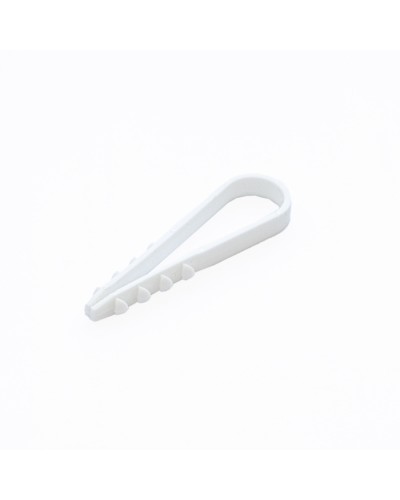 Дюбель-хомут для круглого кабеля d11-18 мм белый (10шт) Промрукав (PR08.6945) в Ижевске Крепеж: Дюбели, шурупы, саморезы Pintop.ru