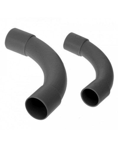 Соединитель угловой черный д16 (70шт/980шт уп/кор) Промрукав (PR13.0187) в Ижевске Повороты, муфты, тройники Pintop.ru