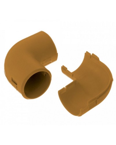 Соединитель угловой разборный бук д16 (5шт/700шт уп/кор) Промрукав (PR13.0247) в Ижевске Повороты, муфты, тройники Pintop.ru