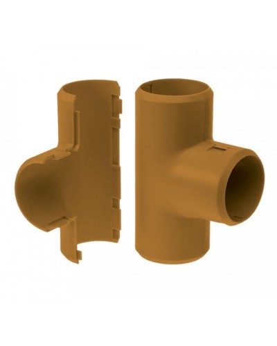 Тройник разборный бук д32 (1шт/200шт уп/кор) Промрукав (PR13.0258) в Ижевске Повороты, муфты, тройники Pintop.ru