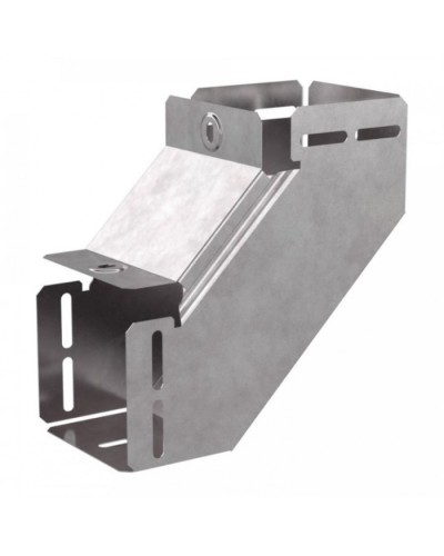 Угол вертикальный внутренний 90 градусов с крышкой Стандарт 100х100 Промрукав (PR16.0526) в Ижевске Аксессуары для кабель-канала Pintop.ru