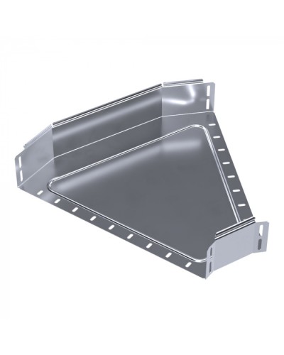 Угол горизонтальный 45 градусов Стандарт INOX (AISI 316) 500х100 Промрукав (PR16.3451) в Ижевске Аксессуары для лотков Pintop.ru