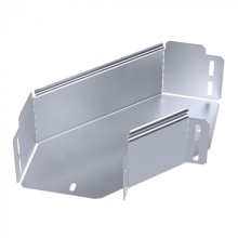 Угол горизонтальный 90 градусов Стандарт INOX (AISI 316) 150х100 Промрукав (PR16.3529)