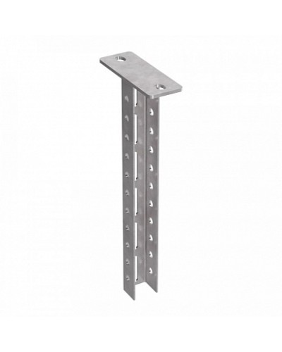 Стойка потолочная для средних нагрузок 35х30х300 пятка 120х44 Промрукав (PR08.5088) в Ижевске Аксессуары для лотков Pintop.ru