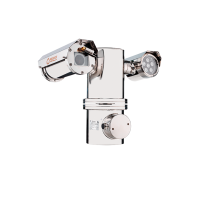 Взрывозащищенный термокожух на поворотной платформе для IP видеокамеры с ИК подсветкой Релион-PTZ-Exd-Н-В-ИК-СО 48В