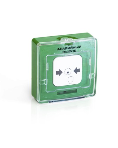Устройство дистанционного пуска адресное Рубеж УДП 513-11 Аварийный выход (зеленый) прот. R3 в Ижевске Адресная система пожарной сигнализации РУБЕЖ Pintop.ru