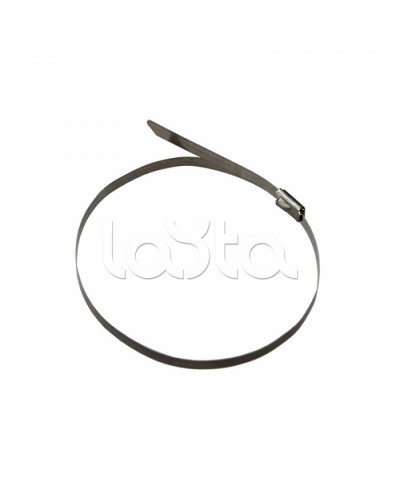 Кабельный хомут металлический 100*4,6мм для крепления термокабеля Спектрон-КХ-100-М в Ижевске Стяжки-хомуты Pintop.ru