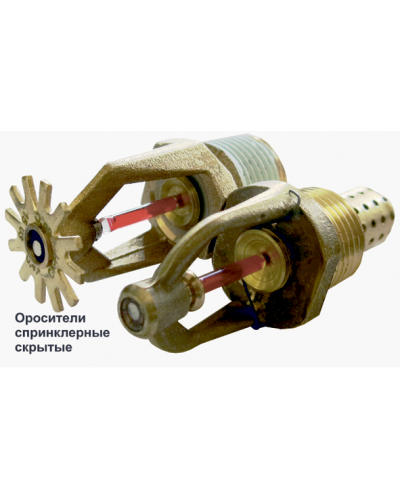 Ороситель спринклерный скрытый Спецавтоматика СВК0-РНо0,42-R1/2/Р57.В3-СВК-К80 в Ижевске Оросители Pintop.ru