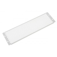 Фальшпанель в шкаф 19" 3U перфорированная ЦМО ФП-3.4-9005