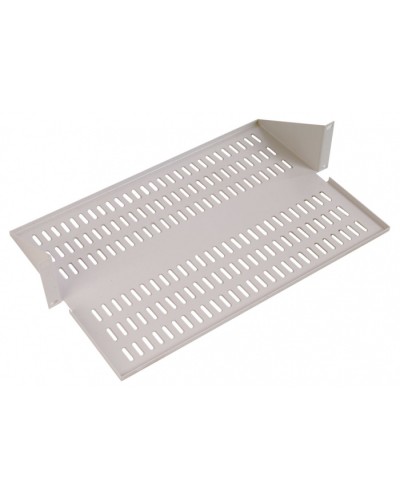 Полка перфорированная консольная с центральным креплением 2U ЦМО МС-40.2-9005 в Ижевске Полки для шкафов и стоек Pintop.ru