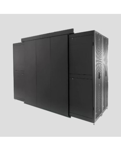 Панель задняя двухрядного коридора сплошная 48U для шкафов серии ШТК-СП-48.×.× ЦМО ЦОД-СП-Ф2-48-9005 в Ижевске Аксессуары для стоек и шкафов Pintop.ru