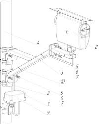 Комплект консоли ЮМИРС КМЧ-2 в Ижевске Аксессуары для средств охраны периметра Pintop.ru