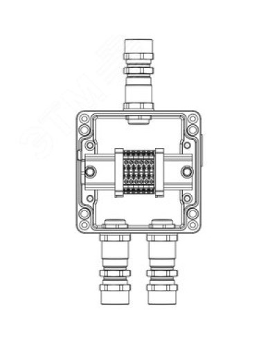 TBE-A-12-(6xCBC.2)-2xKA2MHK(A)-1xKA2MHK(C)1Ex e IIC Т5 Gb / Ex tb IIIC T95°C Db IP66 DKC (1201.121.22.121B) в Ижевске Комутационные взрывозащищенные коробки Pintop.ru