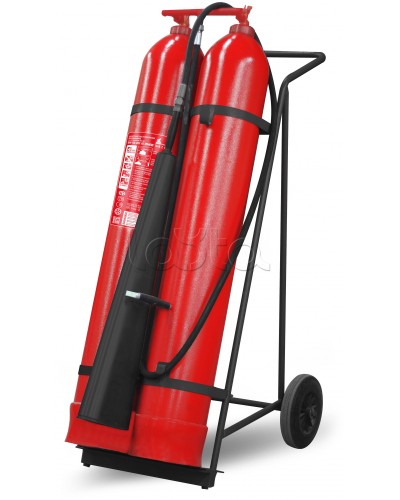 Огнетушитель ПОЖТЕХНИКА ОУ-50 Морской ИНЕЙ (144В, до 10 000V) 2х40л. (баллона по ГОСТ 949, раструб=1м) в Ижевске Огнетушители Pintop.ru